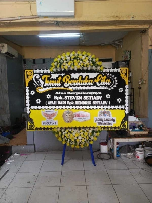 Papan Bunga di Tanah Baru Beji